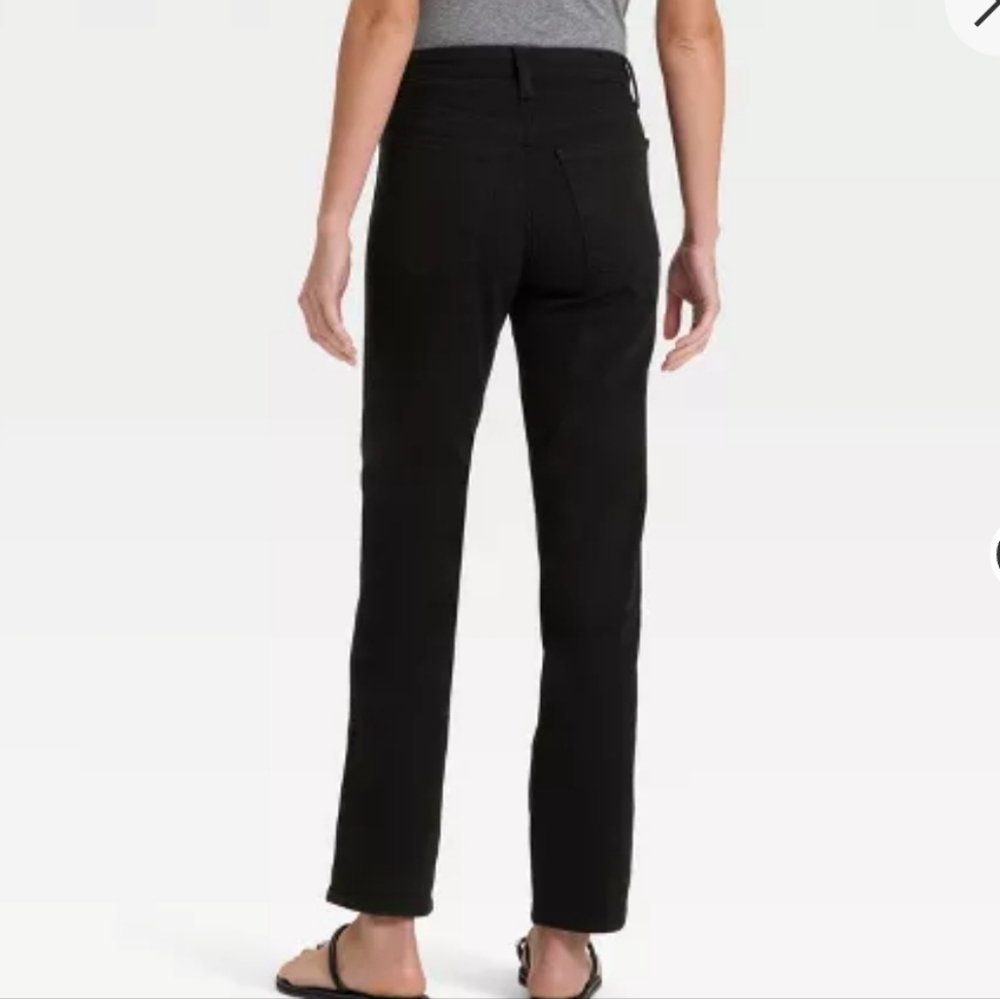 Universal Thread Highest Rise Straight Jeans Blac… - image 12